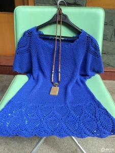 人兽在线无需软件 【许哆】蓝宝石～～深念～～一款无需打底的蕾丝钩衣附详细教程有海量真人兽