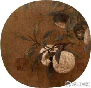 馥绿德雅橘子味洗发水 马麟《绿橘图》-宋代描绘橘子的折纸工笔花鸟画名画赏析