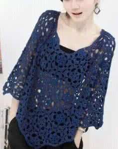 可爱的妈妈六小童裙 可爱妈妈手工分享----“六小童裙” 一线连接钩编教程