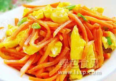 胡萝卜炒鸡蛋 养生:胡萝卜炒蛋抗癌补血滋阴