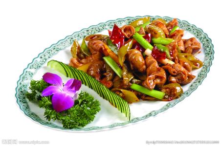 辣椒炒肥肠 辣椒溜肥肠