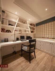 书房颜色搭配 这才配叫设计过的书房，以前看到的都弱爆了！