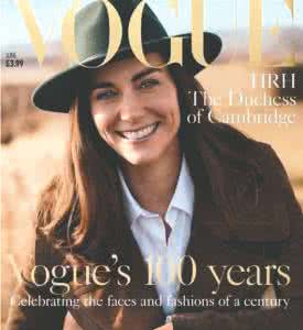 凯特王妃管家请辞 凯特王妃登上《VOGUE》百年封面 这个女人的时尚经可以写本书
