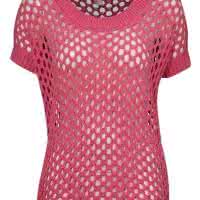 明月棒针花领 棒针模式----花型与领型相得益彰