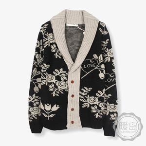 蒙古风格 【开衫教程】蒙古风格提花开衫