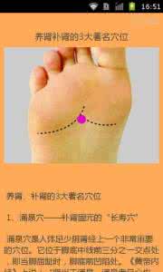 如何养肾补肾 男性按身体什么穴位能养肾补肾