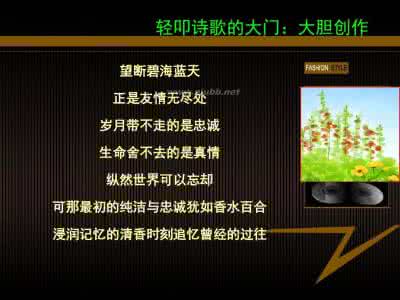 关于友谊优美现代诗 有关友情的现代诗