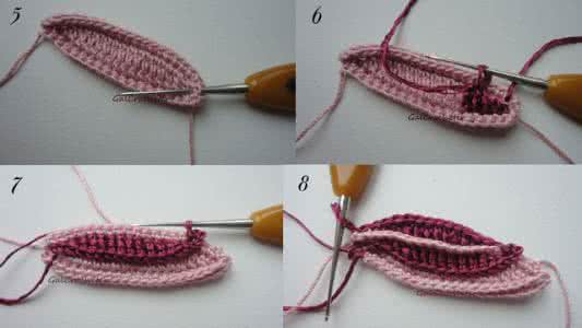 爱尔兰花边教程 【转载】爱尔兰花边花型教程：“水彩画”