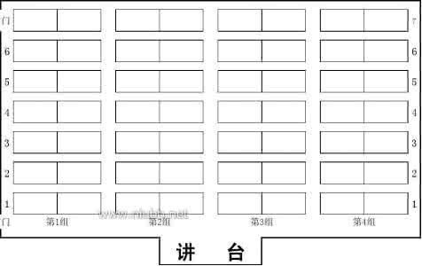 座位表模板 座位表模板 座位表模板
