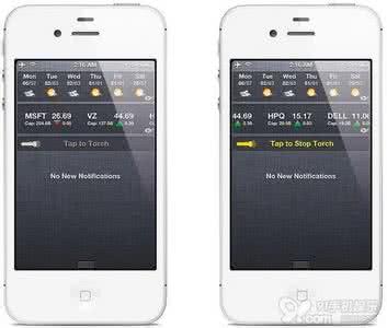 小米5快速打开手电筒 如何快速打开iPhone手电筒功能