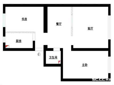 40平一居室装修效果图 66平简约一居