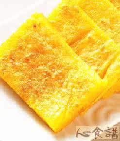 南瓜面粉煎饼 南瓜煎饼
