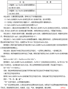 高三化学离子反应 离子反应 教师考试化学学科：《离子反应》说课稿_离子反应