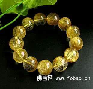 黄水晶好还是金发晶好 黄发晶 什么是黄发晶 黄发晶基本介绍