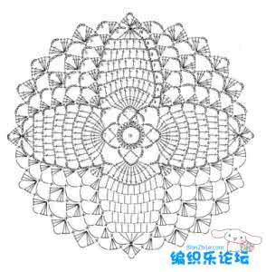 钩针编织花样详解 美丽的钩针花样图、含高清图解