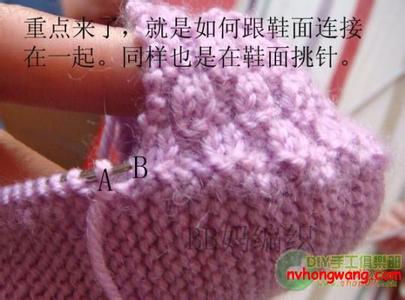 小孩棒针鞋子编织视频 超详细的小孩软底鞋棒针编织教程