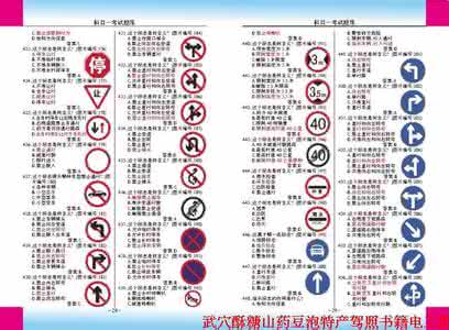 科目二学车基础知识 学车理论考试科目一过关知识大汇总