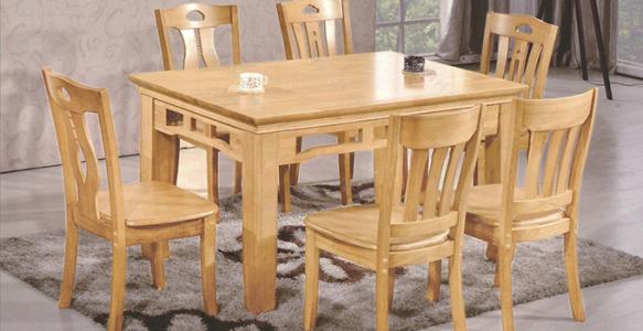 实木餐厅桌椅定做 餐厅实木桌选购注意事项