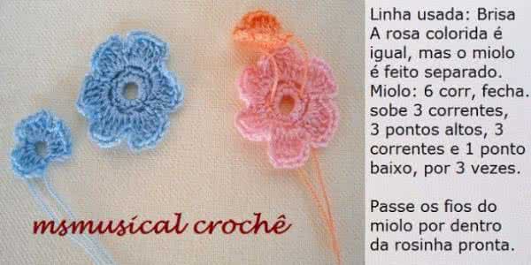 钩针钩好看的花边图解 漂亮精致的钩针花边（1）