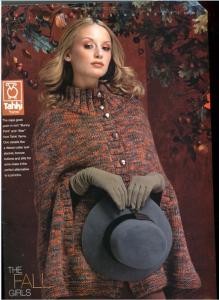 斗篷披肩毛衣外套 《晚秋》~~斗篷披肩外套