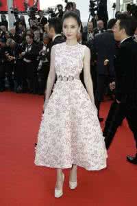 2015戛纳电影节红毯 Angelababy2015戛纳电影节红毯造型