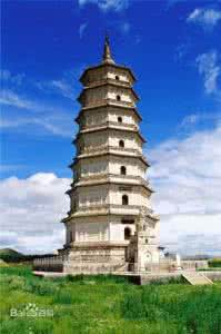 辽国庆州白塔 庆州白塔
