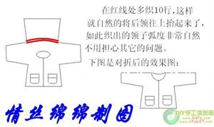 从领口往下织毛衣步骤 从上往下织衣，不用挖领口的好方法