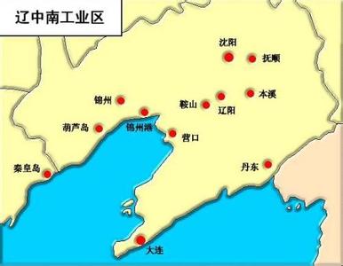 辽中南工业基地 辽中南工业基地 读图题：1、煤矿A_________2、辽中南工业基地发展的条件是①_____________②__