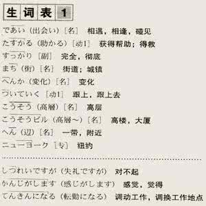 标准日本语初级上册 标准日本语初级上册 标准日本语初级上