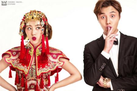 中式婚纱照图片大全 中式婚纱照姿势技巧大全