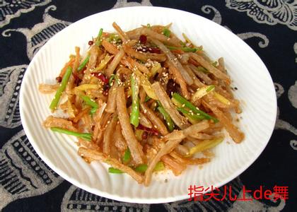干煸藕丝怎样才脆 干煸藕丝的做法