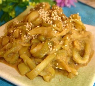 芝麻酱拌茄子 减肥的美眉看过来——芝麻拌嫩茄