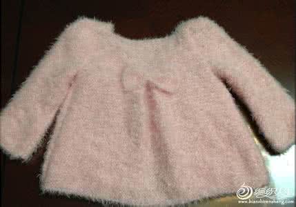 棒针凤尾花 棒针镂空编织----双行凤尾套衫