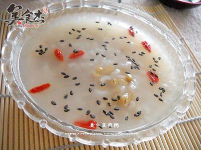 麦仁粥的做法 麦仁黑芝麻粥的做法