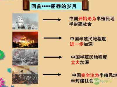 初中历史复习专题二：中外近代化的探索