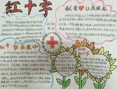 世界红十字日手抄报 世界红十字日手抄报大全