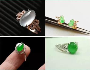 翡翠戒指镶嵌款式 翡翠，这样镶嵌才美！