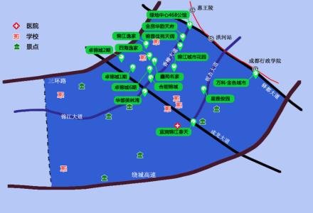 成都区位优势 成都买房 成都买房攻略之区位分析——东西南北中