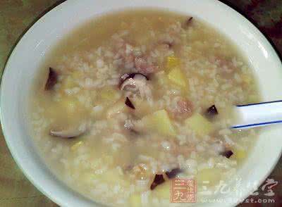 香菇粥 香菇粥：大益胃气