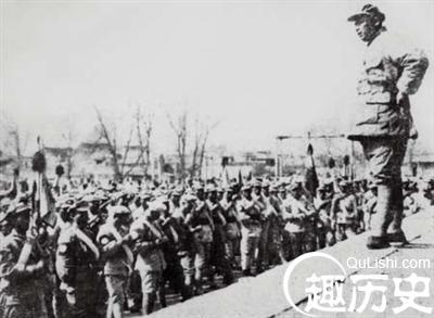 冯玉祥和他编写的军歌 冯玉祥北京招兵:进行术科教学 亲自编写军歌