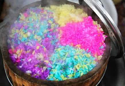 云南屏边 云南屏边美食:壮族花米饭