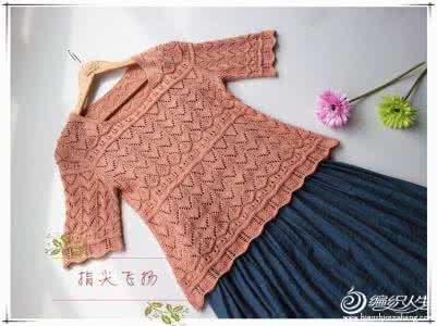 镂空蝙蝠袖针织衫 *指尖飞扬*麦田----中袖镂空衫