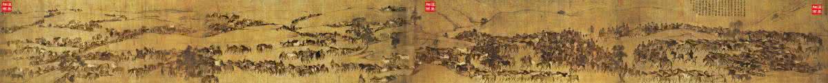 韦偃双骑图 韦偃