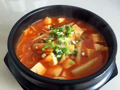 韩式豆腐煲 韩式泡菜豆腐煲