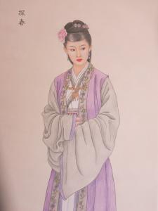 元春惜春迎春探春 探春春何在，蕉下客远行