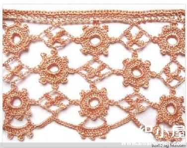 钩针花边图解大全 【钩针】精美花边(37)