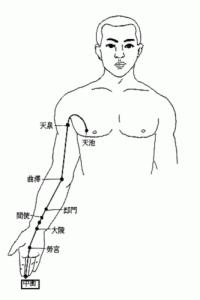 心包经的准确位置图 男人的保命经——心包经