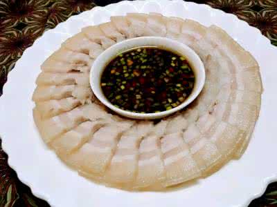 白切五花肉的做法 白切五花肉