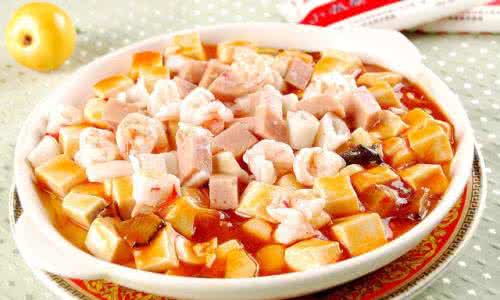 小炒豆腐 虾仁豆腐 清新家常小炒这样做