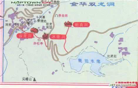 金华双龙洞景点游览图 金华双龙洞旅游游览图 金华旅游必须要游览的地方